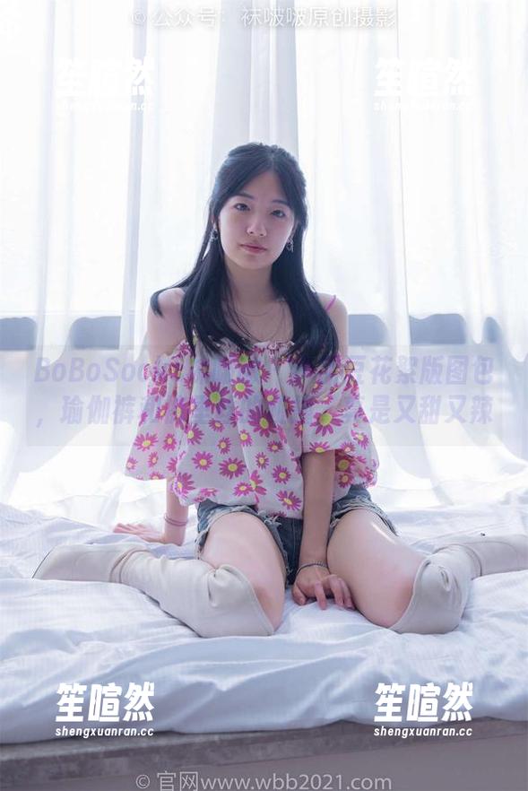 BoBoSocks袜啵啵 - 小甜豆花絮版图包，瑜伽裤和裤里丝的碰撞，真是又甜又辣