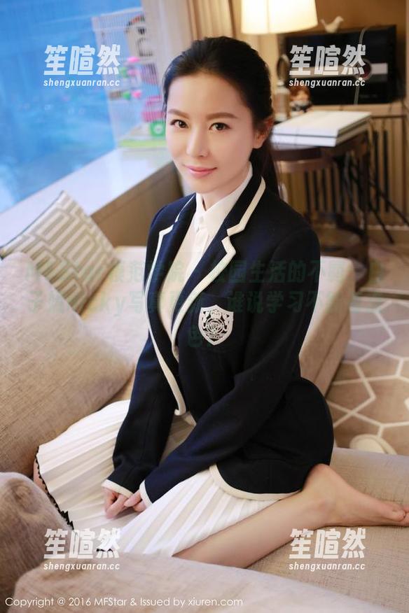 MFStar模范学院 - 校园生活的不羁：白子嫣nicky写真更新，谁说学习不能有点色？
