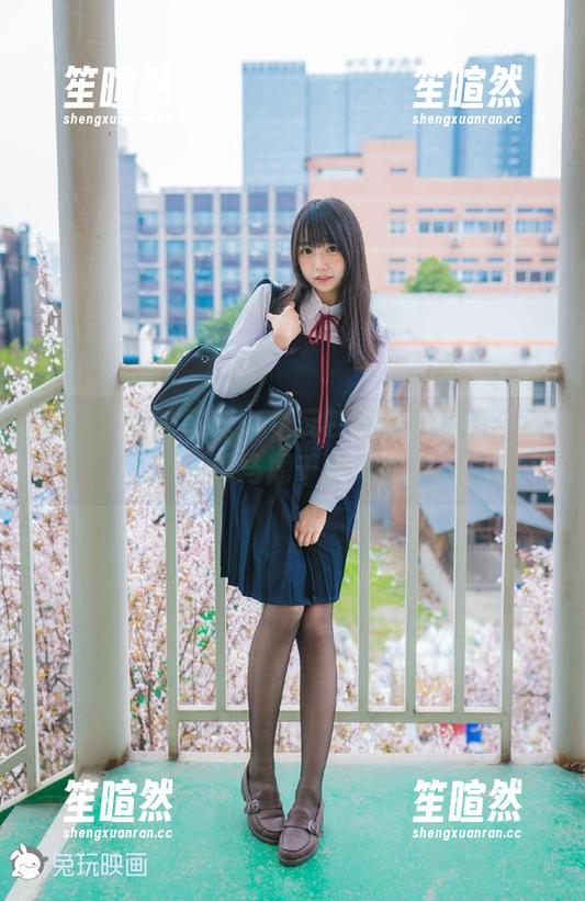 单马尾女孩写真：兔玩映画让你见识什么叫一根马尾千种风情！