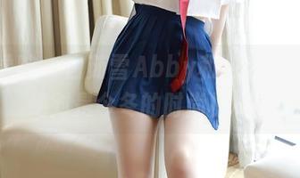 模范学院 – 白茹雪Abby和服在线原图，绝对是今冬的时尚标杆！