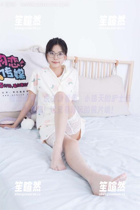 物恋传媒 - 医生没看见，小晴天的护士造型合集！这里有好玩的照片哦！