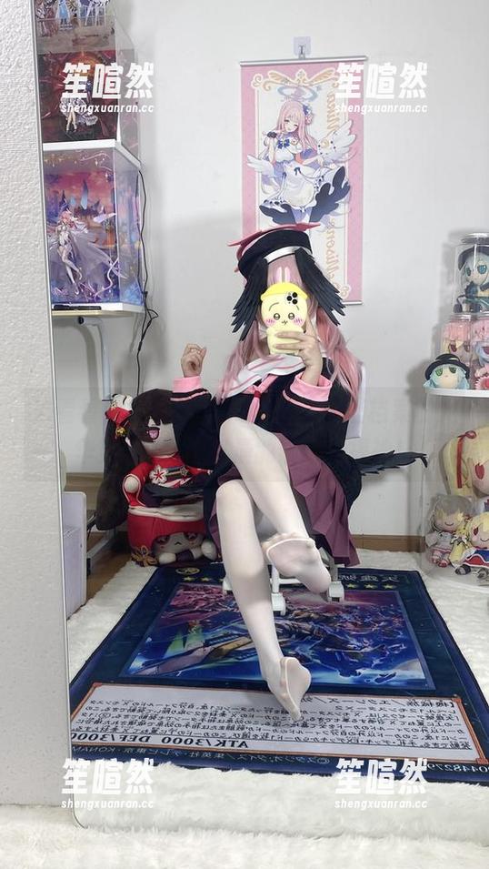 来看看白栎Shirly的原图，蔚蓝档案的龙华妃咲真是比早晨的咖啡还提神！