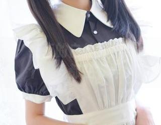 稚乖画册 – 夜夜的白丝女仆：写真中每一个细节都在捉弄你