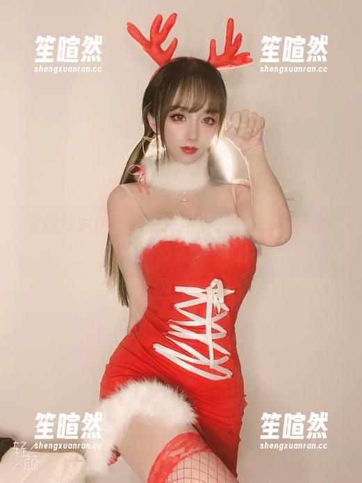 米线线sama的魅魔写真，竟然还有新年限定，简直太贴心！