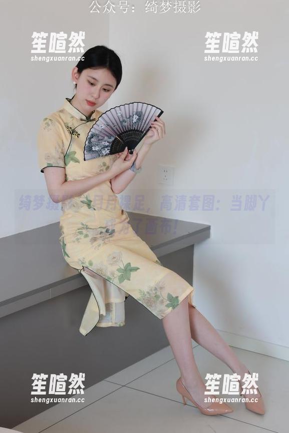 绮梦摄影-月月 绮梦摄影 - 月月裸足,高清套图:当脚丫成为了画布!